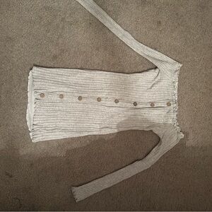 Women's Gray Fitted Dress